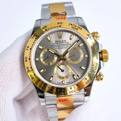 ROLEX Daytona Series RW1 Certificate Imported Steel 40MM Grey Watch